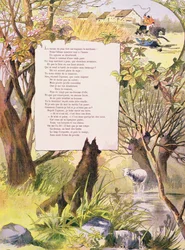 El lobo y el cordero, de Fábulas de Jean de La Fontaine (1621-95)