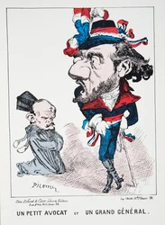 Un pequeño abogado y un gran general, de Histoire de la Troisieme Republique, Vol. I, lHistoire Politique, pub.1933