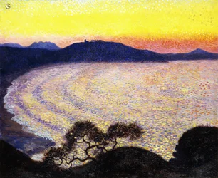 La bahía, 1895