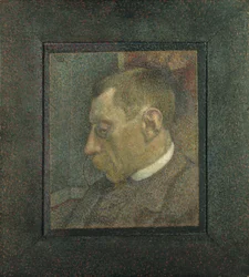 Retrato de Émile Verhaeren 1855-1918, 1900