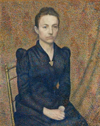 Retrato de la hermana del artista