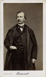 Retrato del compositor Auguste Mermet 1810-1889