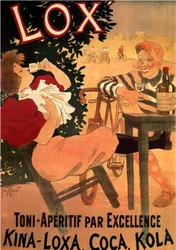 Publicidad para la marca de vino Lox (cartel)