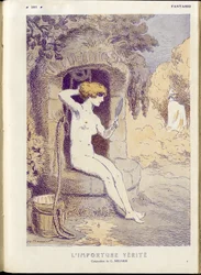 Ilustración de Georges Meunier (1869-1934) en "Fantasio"