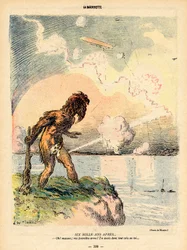 La Baionnette, Satírico en Colores