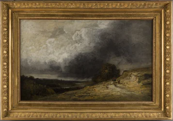 Rebaño en la tormenta, entre 1796 y 1843 (óleo)