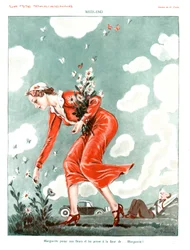 Fin de semana, ilustración de "La Vie Parisienne
