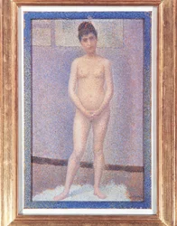 Modelo de frente (Poseuse de face)
