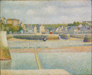 Port-en-Bessin: el puerto exterior (marea baja)