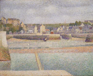Port-en-Bessin: El puerto exterior (marea baja)