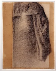 Estudio de falda para un domingo en la Grande Jatte