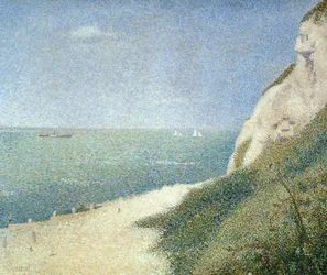 Playa en Bas Butin, Honfleur, 1886