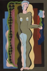 Desnudo con flor, 1928