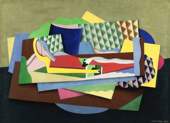 Mujer acostada; Femme Couchee