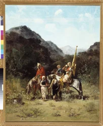 La parada de los jinetes