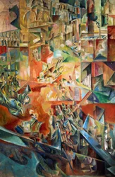 Metrópolis, por Georges Yakoulov, Rusia, siglo XX