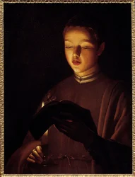 El joven cantante. Pintura de Georges De La Tour (1593-1652)