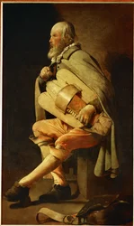 Gurdy Player, principios de la década de 1630 (pintura sobre lienzo)