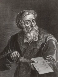 Tiziano. Retrato. (grabado)