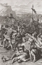 La batalla de Israel contra los amalecitas