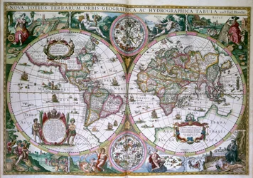 Mapa del mundo. Un nuevo mundo de todas las tierras