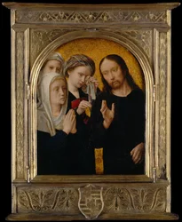 Cristo despidiéndose de su madre, ca. 1500