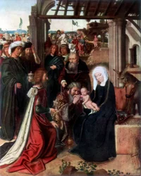 La adoración de los magos, 1927