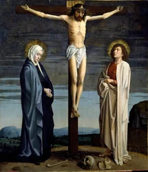 La crucifixión. Inscripción 