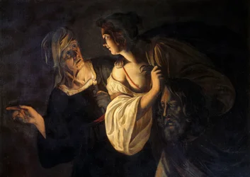 Judith con la cabeza de Holofernes (óleo sobre lienzo)