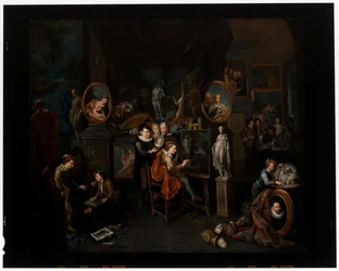 El estudio del pintor