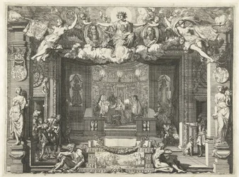 Alegoría del Tratado de Westminster Alegoría de la paz entre Inglaterra y los Países Bajos Unidos, 1674