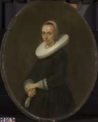 Johanna Bardoel (fallecida después de 1667). Esposa de Gerard van der Schalcke