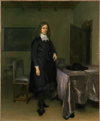 Retrato de caballero (óleo sobre lienzo)