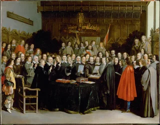 Juramento de rectificación (óleo sobre cobre)