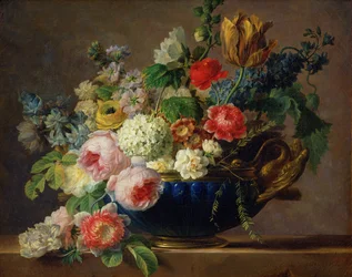 Jarrón de flores