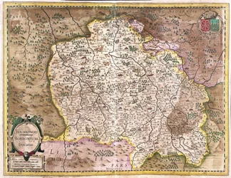 Bourbonnais, Francia (grabado)