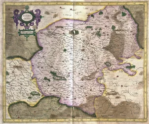 Bourges (valle del Loira), Francia (grabado)