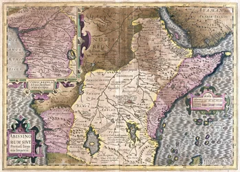 Congo, África central (grabado)