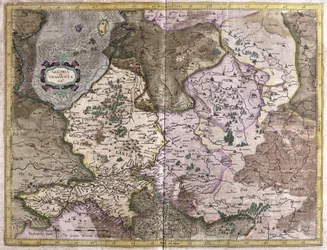 Güeldres y Overijssel, Países Bajos (grabado)