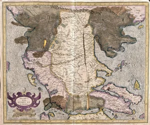 Macedonia y Grecia (grabado)