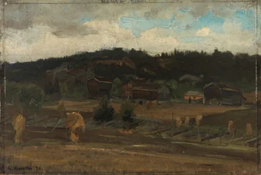Gavillas de grano