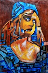 Bella Galatea, 2023 (óleo sobre lienzo)