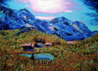 Jungfrau en verano, 2020 (óleo sobre lienzo)