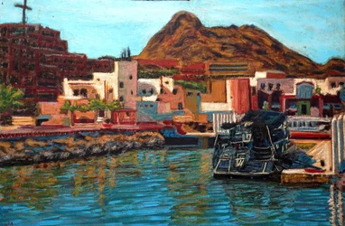 Marina hacia el Pedregal, 2013 (óleo sobre lienzo)