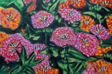 Mamás I, 2024 (óleo sobre lienzo)