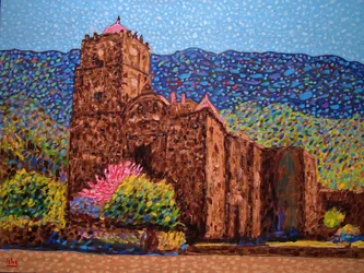 Misión de San Javier, 2020 (óleo sobre lienzo)