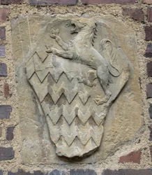 Escudo de armas de la familia Rucellai, c. 1450-80