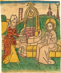 Cristo y la mujer de Samaria
