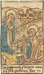 Madonna y Santa Brígida