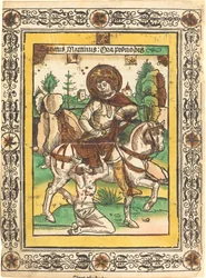 San Martín y el Mendigo